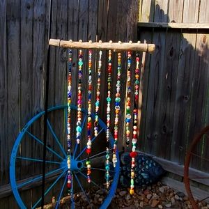 Driftwood Suncatcher 8 strands 321 beads